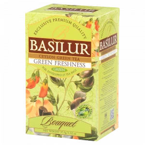 Basilur Bouquet Green Freshness zeleni čaj