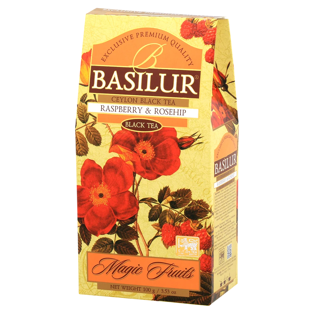 Basilur Magic Fruits Raspberry&Rosehip crni čaj