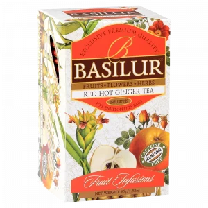 Basilur Fruit Infusions Red Hot Ginger Tea voćna infuzija