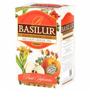 Basilur Fruit Infusions Red Hot Ginger Tea voćna infuzija
