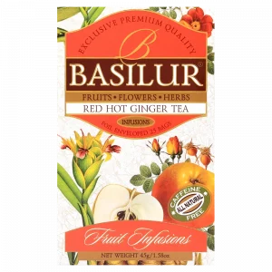 Basilur Fruit Infusions Red Hot Ginger Tea voćna infuzija