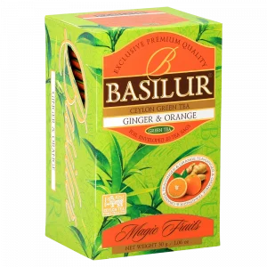 Basilur Magic Fruits Ginger&Orange zeleni čaj