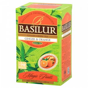 Basilur Magic Fruits Ginger&Orange zeleni čaj