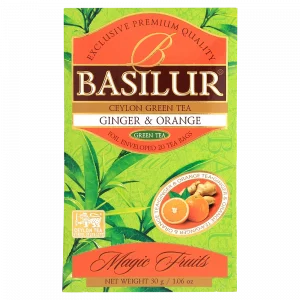 Basilur Magic Fruits Ginger&Orange zeleni čaj