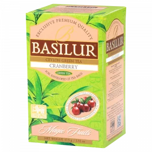 Basilur Magic Fruits Cranberry zeleni čaj
