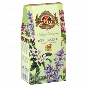 Basilur Vintage Blossoms Floral Bouquet zeleni čaj