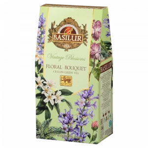 Basilur Vintage Blossoms Floral Bouquet zeleni čaj