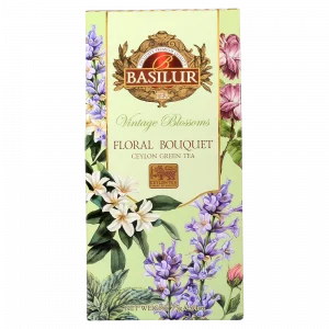 Basilur Vintage Blossoms Floral Bouquet zeleni čaj