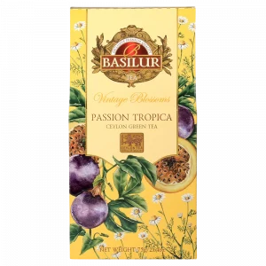 Basilur Vintage Blossoms Passion Tropica zeleni čaj