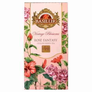 Basilur Vintage Blossoms Rose Fantasy zeleni čaj