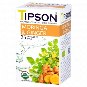 Biljni čaj Tipson Organic Moringa&Ginger
