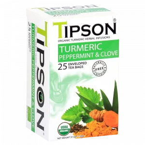 Tipson Turmeric Peppermint&Clove biljni čaj