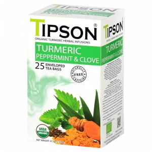 Tipson Turmeric Peppermint&Clove biljni čaj