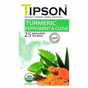 Tipson Turmeric Peppermint&Clove biljni čaj