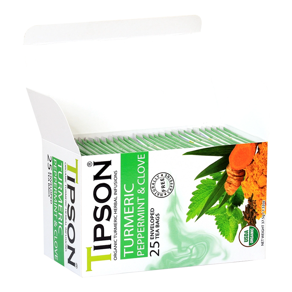 Tipson Turmeric Peppermint&Clove biljni čaj