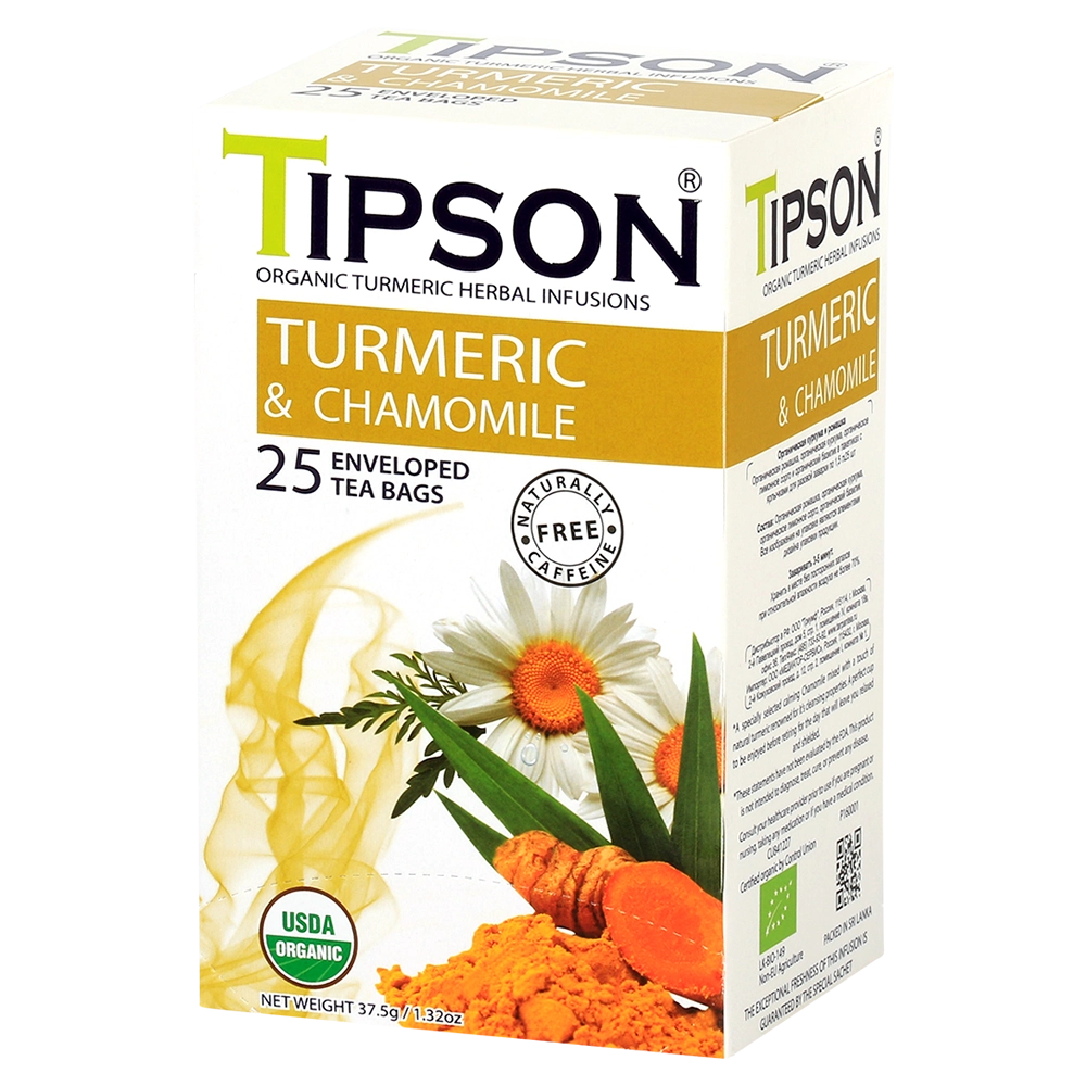 Tipson Turmeric&Chamomile biljni čaj