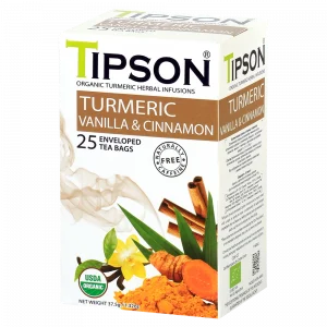 Tipson Turmeric Vanilla&Cinnamon biljni čaj
