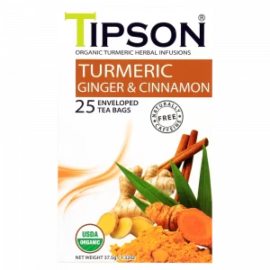 Tipson Turmeric Ginger&Cinnamon biljni čaj