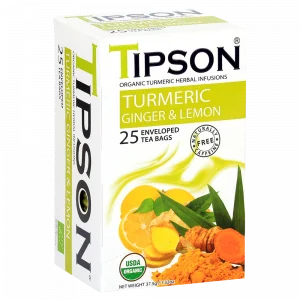 Tipson Turmeric Ginger&Lemon biljni čaj