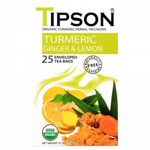 Tipson Turmeric Ginger&Lemon biljni čaj