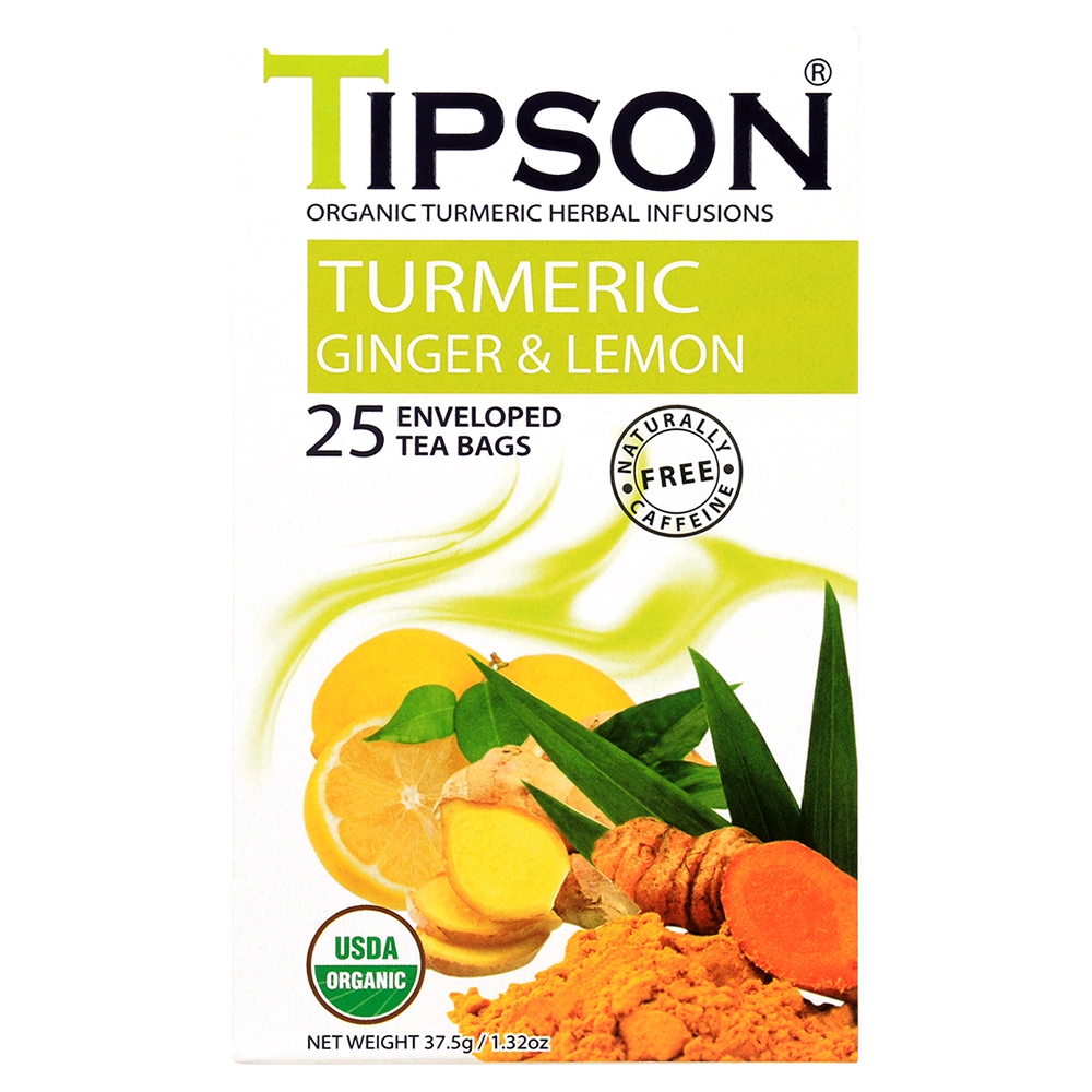 Tipson Turmeric Ginger&Lemon biljni čaj