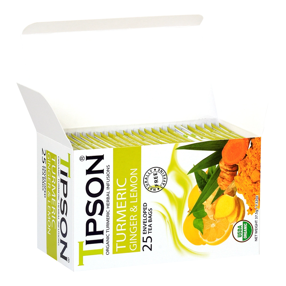 Tipson Turmeric Ginger&Lemon biljni čaj