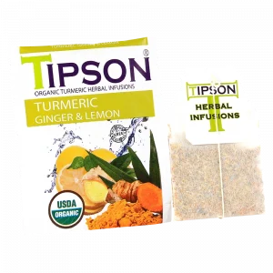 Tipson Turmeric Ginger&Lemon biljni čaj