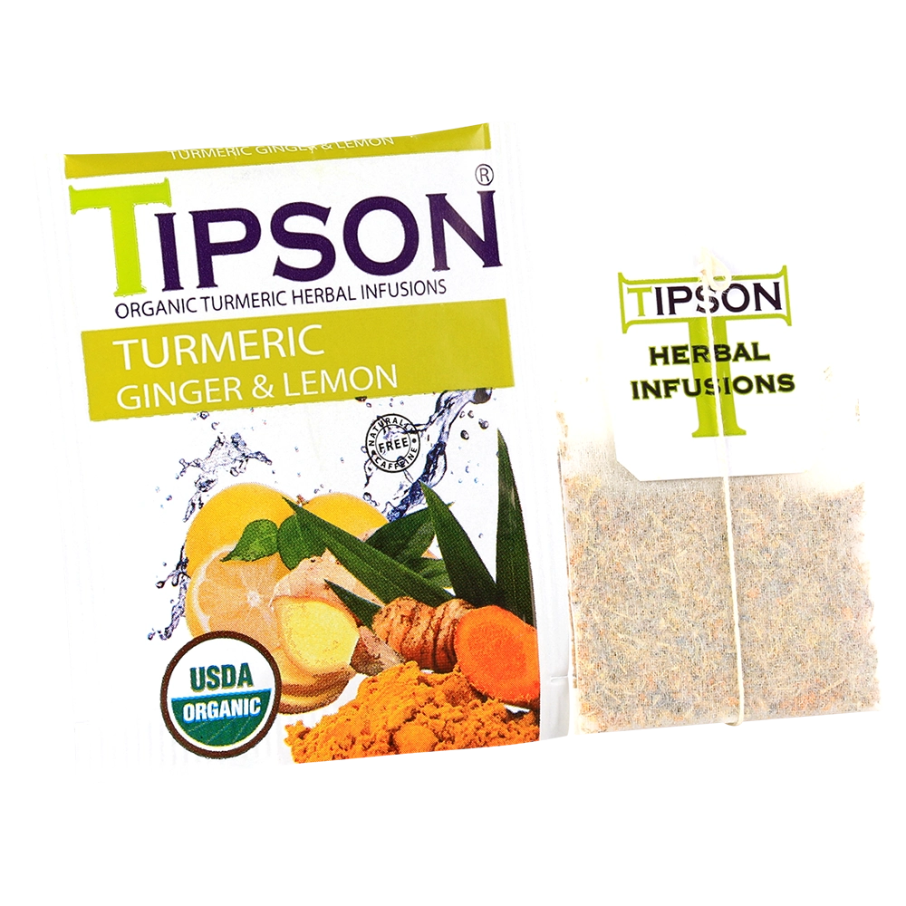 Tipson Turmeric Ginger&Lemon biljni čaj