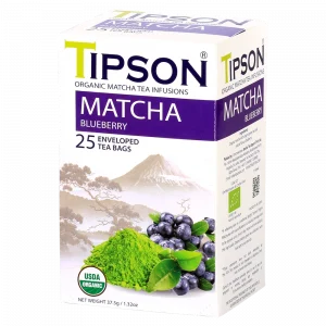 Tipson Matcha Blueberry zeleni čaj