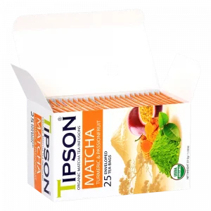 Tipson Matcha Turmeric&Passionfruit zeleni čaj