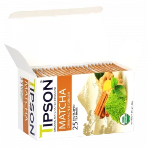 Tipson Matcha Cinnamon&Ginger zeleni čaj
