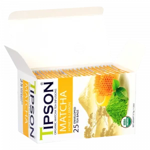 Tipson Matcha Honey&Lemon zeleni čaj