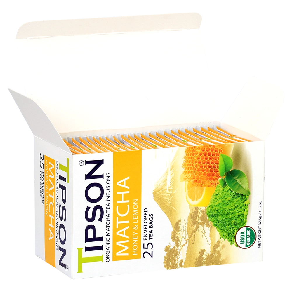 Tipson Matcha Honey&Lemon zeleni čaj