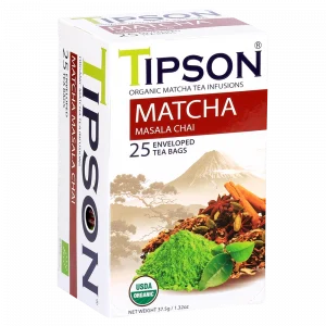 Tipson Matcha Masala Chai zeleni čaj