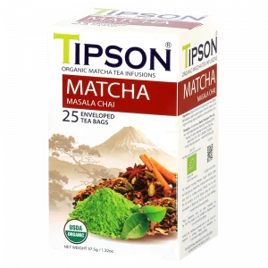 Tipson Matcha Masala Chai zeleni čaj