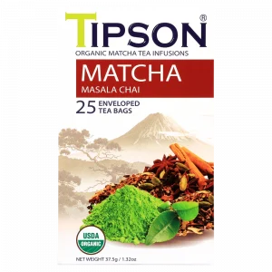 Tipson Matcha Masala Chai zeleni čaj