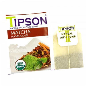 Tipson Matcha Masala Chai zeleni čaj