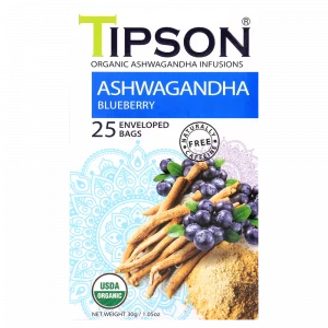 Tipson Ashwagandha Blueberry biljni čaj