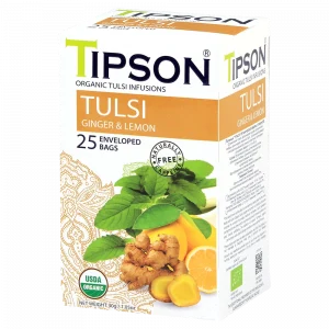 Tipson Tulsi Ginger&Lemon biljni čaj