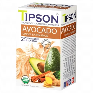 Tipson Avocado Ginger&Cinnamon biljni čaj