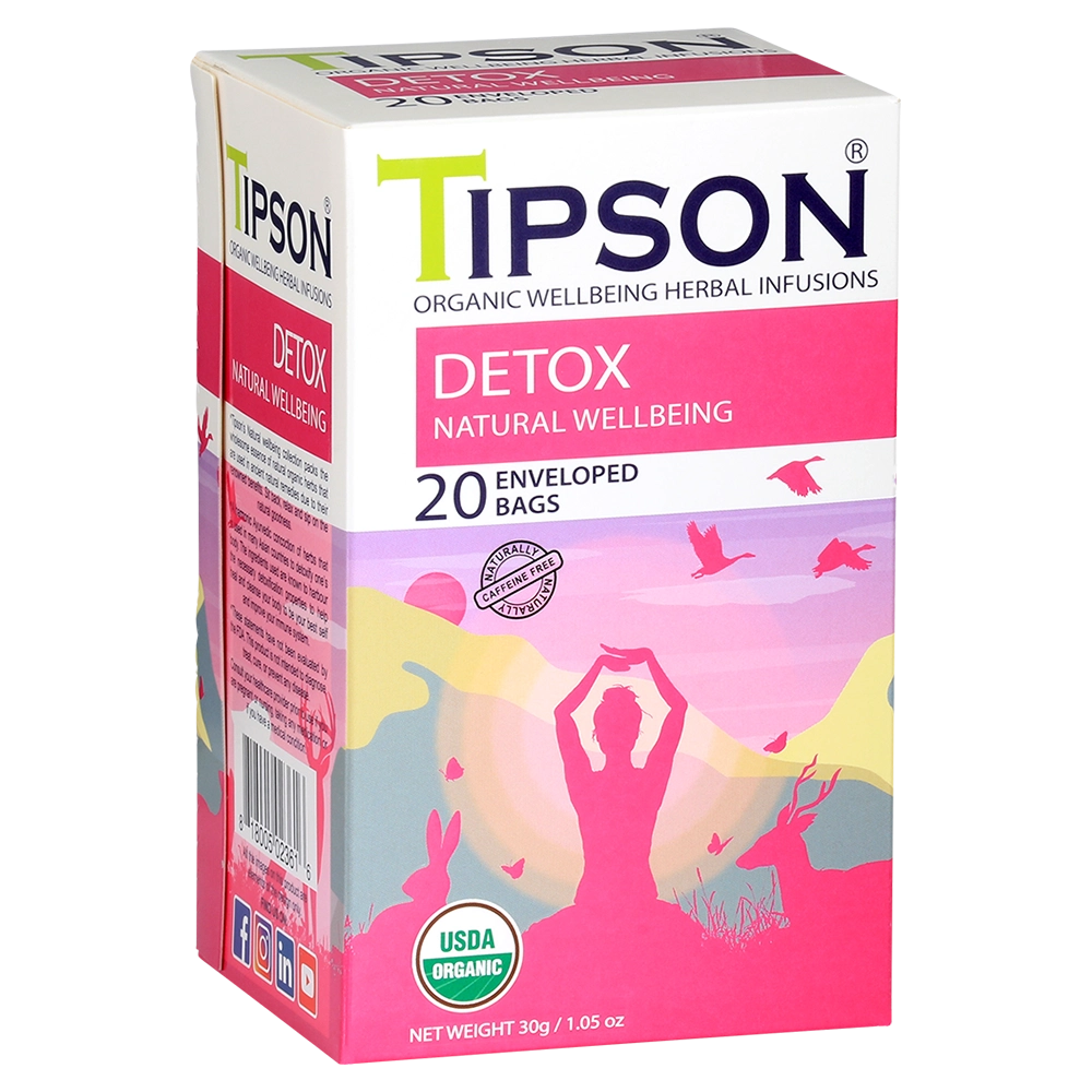 Tipson Natural Wellbeing Detox biljni čaj
