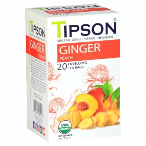 Tipson Ginger Peach biljni čaj