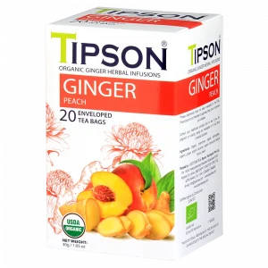 Tipson Ginger Peach biljni čaj