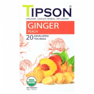 Tipson Ginger Peach biljni čaj