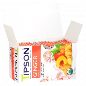 Tipson Ginger Peach biljni čaj