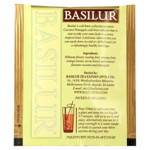 72093 Basilur Cold Brew Coconut Pineapple voćni čaj Unimex