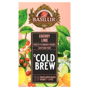 72096 Basilur Cold Brew Cherry Lime voćni čaj Unimex