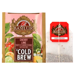 72096 Basilur Cold Brew Cherry Lime voćni čaj Unimex